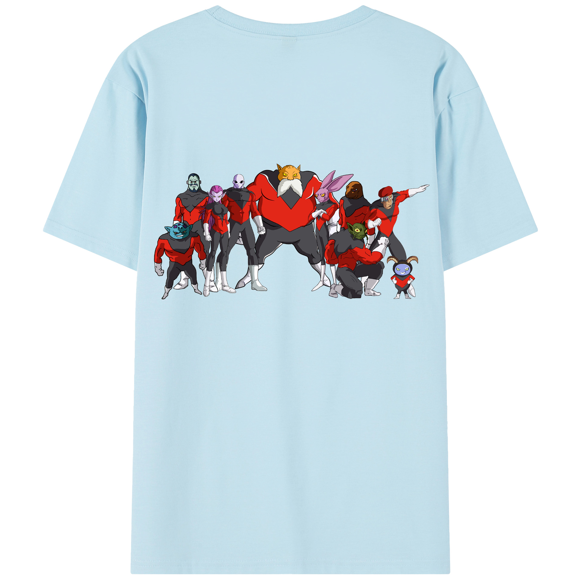 （画像用） ドラゴンボール DRAGON BALL 綿100％半袖Tシャツ（背面プリント）